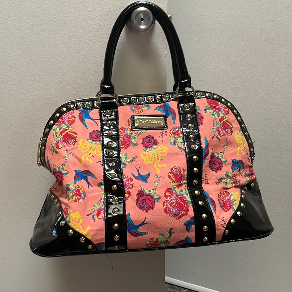 Betsey Johnson overnight bag